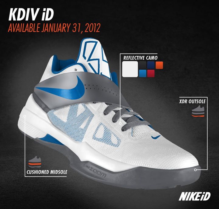 Nike Zoom Kd Iv Id 8