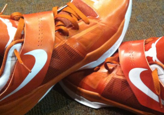 Nike Zoom KD IV – Texas Longhorns PE – New Images