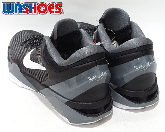 Nike Zoom Kobe Vii Black White Wolf Grey Cool Grey 6