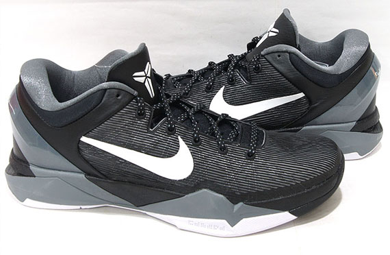 Nike Zoom Kobe Vii Black White Wolf Grey Cool Grey 7