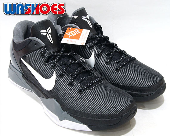 Nike Zoom Kobe Vii Black White Wolf Grey Cool Grey 8
