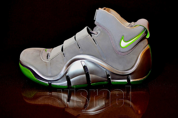 Nike Zoom Lebron Iv Dunkman Gun Metal Sample 5