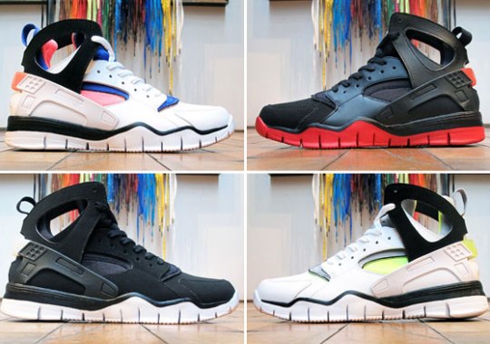 Nike Huarache Free Basketball 2012 – New Colorways @ 21 Mercer