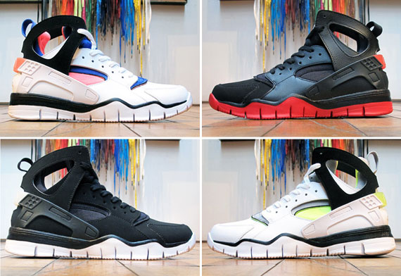 Nike Huarache Free Basketball 2012 – New Colorways @ 21 Mercer