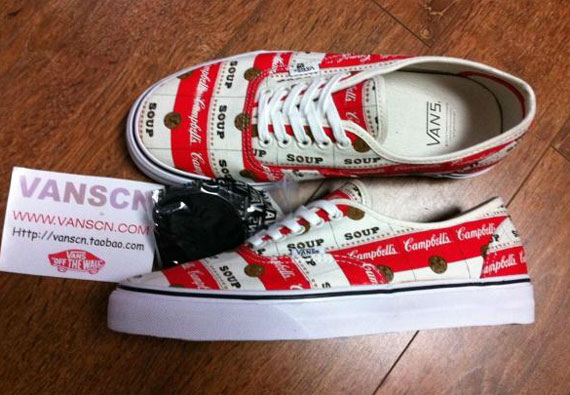 Supreme Vans Authentic Campbells 1