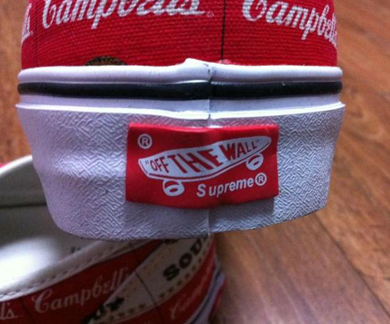 Supreme Vans Authentic Campbells 4