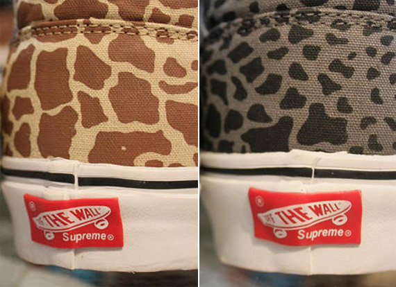 Supreme x Vans Half Cab 'Giraffe Pack'