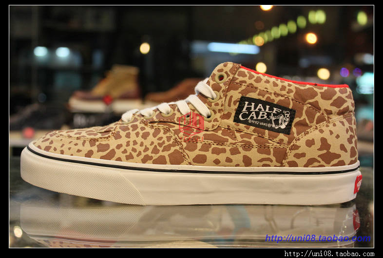 Supreme X Vans Half Cab Giraffe Pack 6