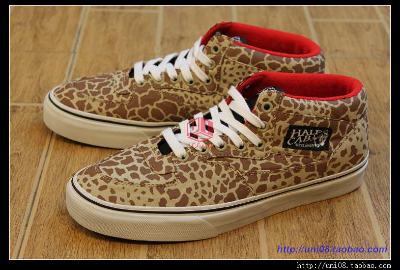 Supreme X Vans Half Cab Giraffe Pack 7