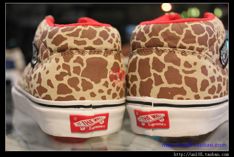 Supreme X Vans Half Cab Giraffe Pack 9