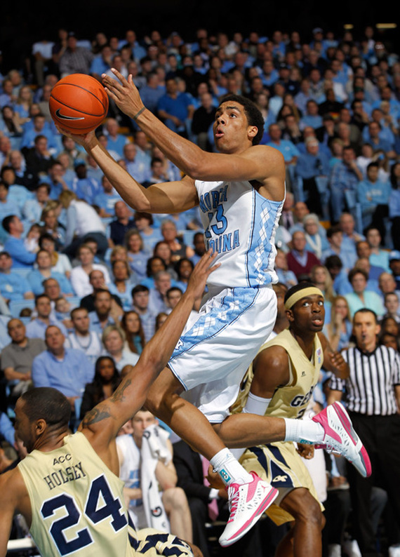 Unc Tar Heels Wear Jordan Cp3.v Coaches Vs Cancer 3