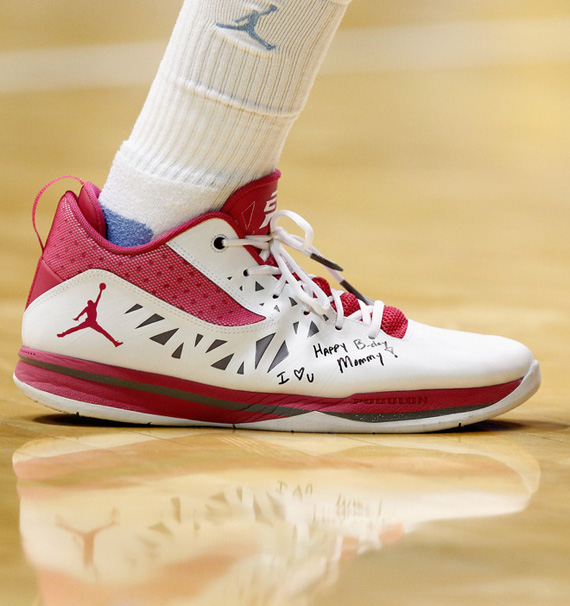 Unc Tar Heels Wear Jordan Cp3.v Coaches Vs Cancer 5