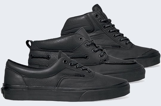 Vans ‘Matte Black’ Pack