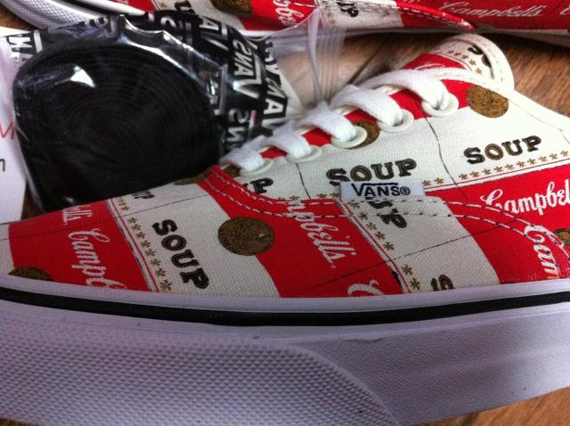 Supreme x Vans Authentic 'Campbell Soup' 