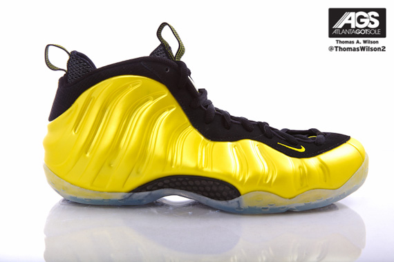 Ags Electric Yellow Nike Foamposite One 4