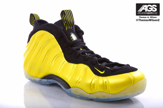 Ags Electric Yellow Nike Foamposite One 8