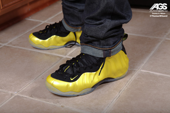 Ags Electric Yellow Nike Foamposite One