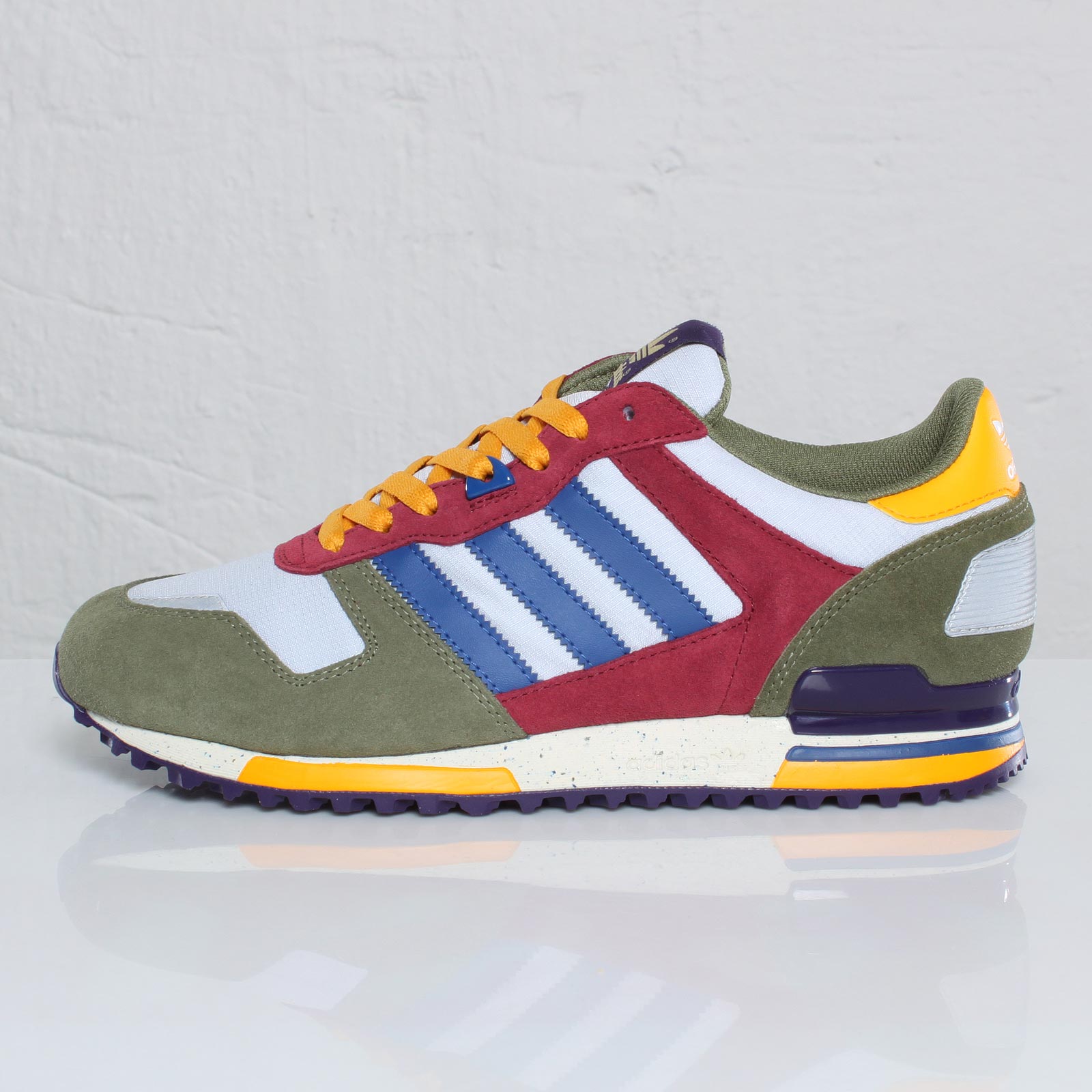 Adidas Originals Zx 700 Clear Grey Power Blue Green Blend 1