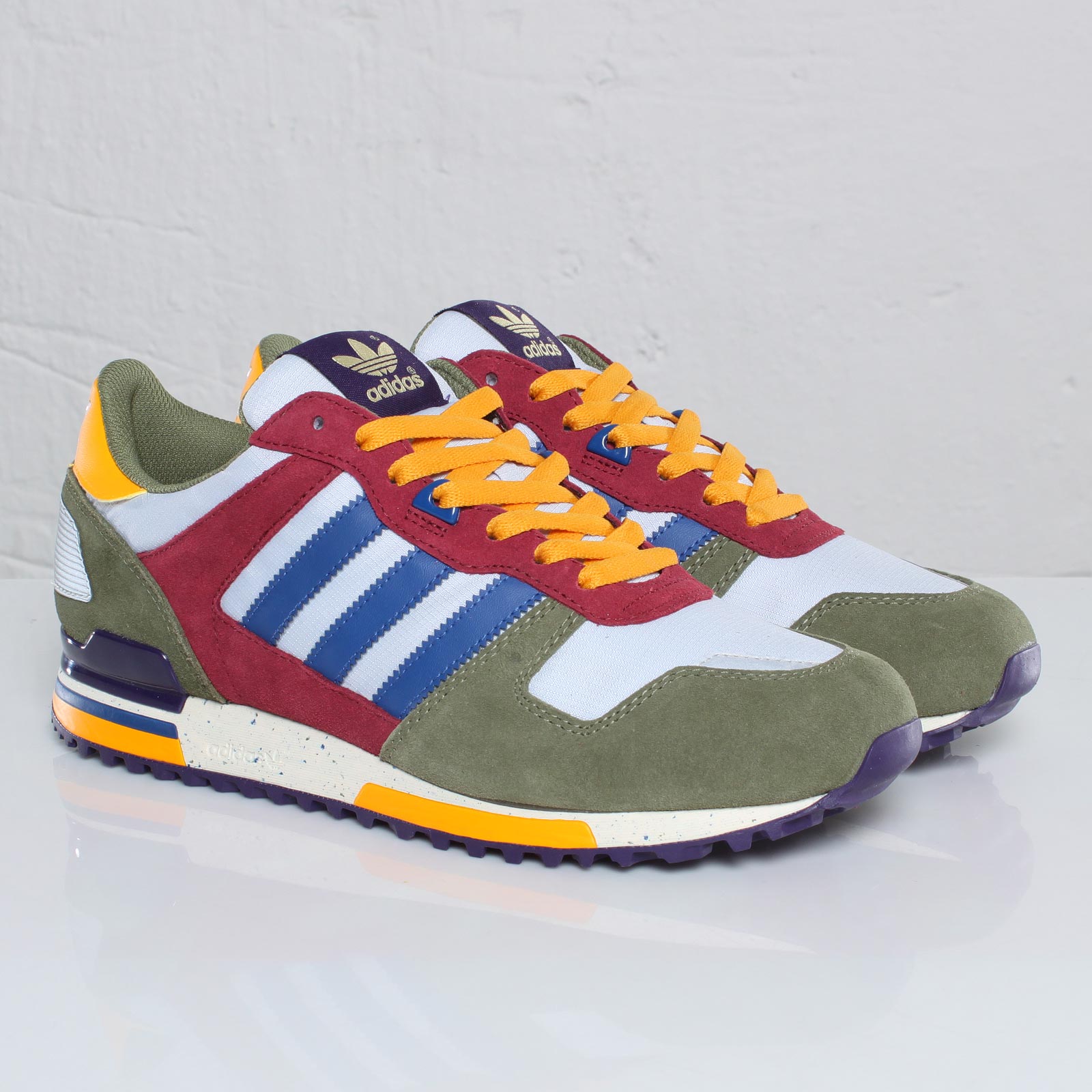 Adidas Originals Zx 700 Clear Grey Power Blue Green Blend 2