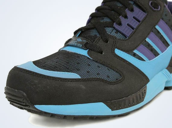 adidas Originals ZX 8000 - Black - Super Cyan