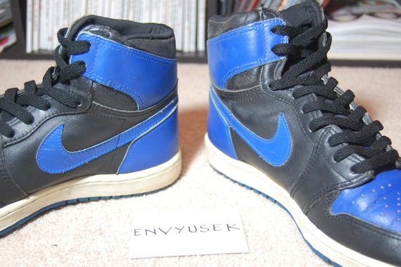 Air Jordan 1 Black Royal Og Envy 3