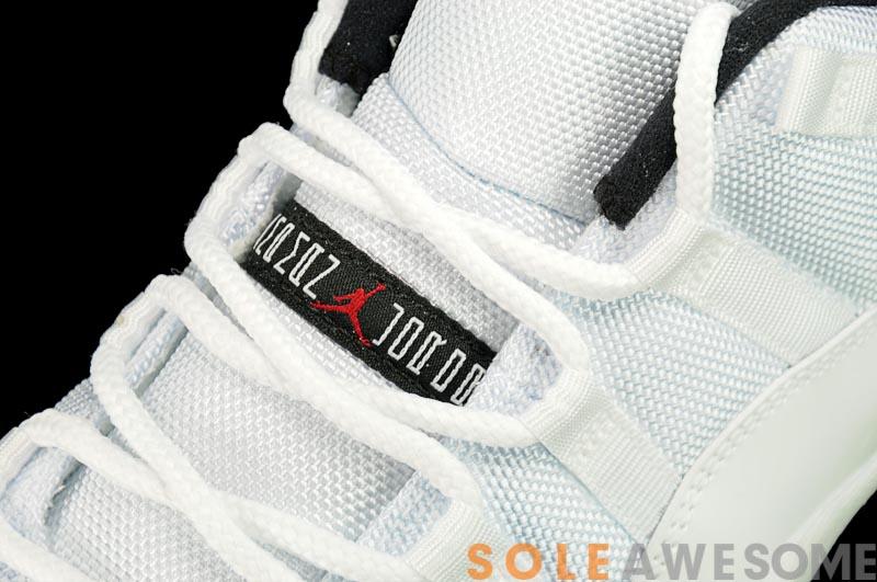 Air Jordan 11 Low White Black Varsity Red Another Look 09