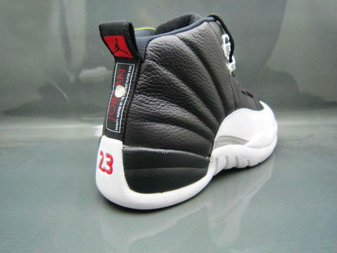 Air Jordan 12 Retro Black White True Red 3