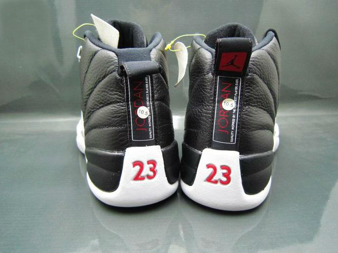 Air Jordan 12 Retro Black White True Red 5
