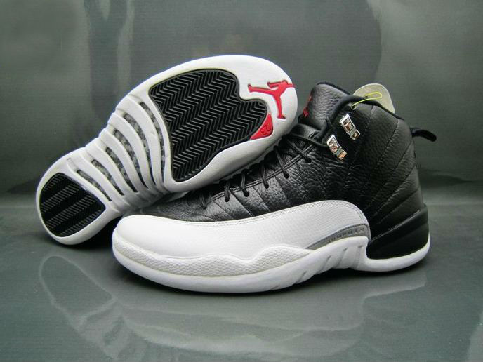 Air Jordan 12 Retro Black White True Red 6