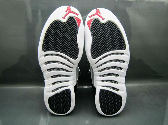 Air Jordan 12 Retro Black White True Red 7