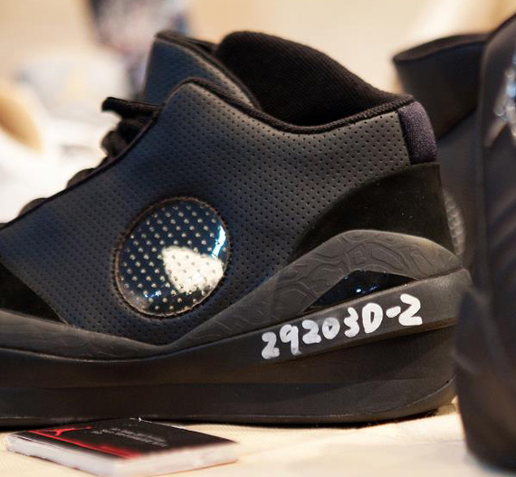 Air Jordan 2010 Blackout Sample Window