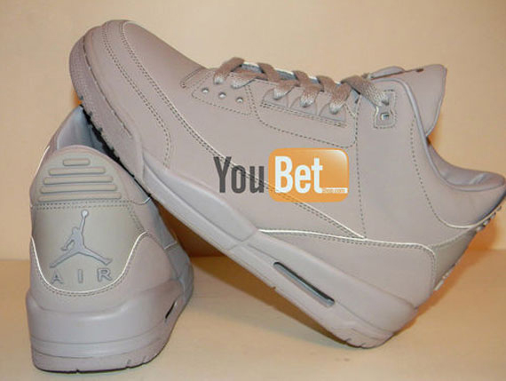 Air Jordan Iii Grey Sample Eb 3