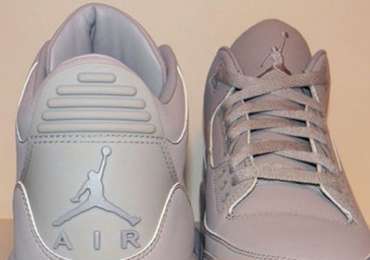 Air Jordan III ‘College Grey’ Sample – Available on eBay