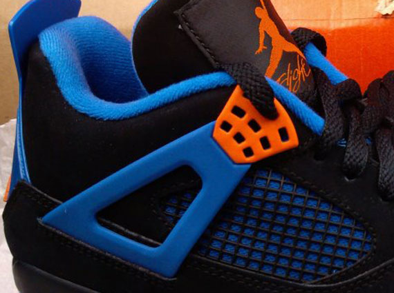 Air Jordan IV - Black - Blue - Orange