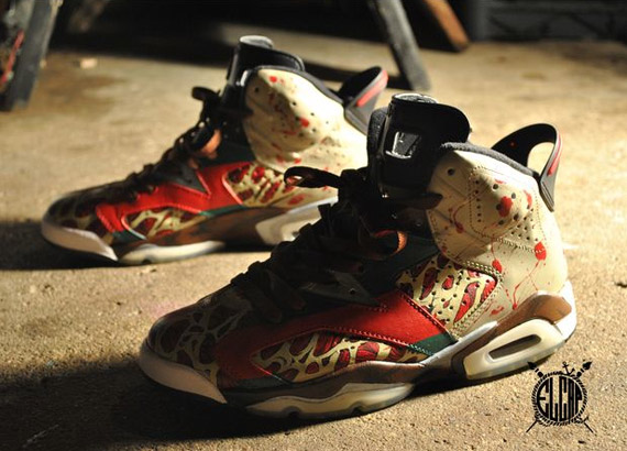 Air Jordan Vi Krueger Customs By El Cappy 2