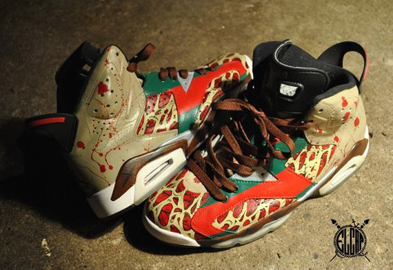 Air Jordan Vi Krueger Customs By El Cappy 3