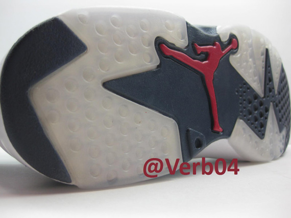 Air Jordan Vi Olympic 2012 Detailed Images 1