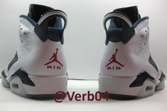 Air Jordan Vi Olympic 2012 Detailed Images 4