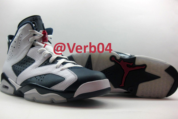 Air Jordan Vi Olympic 2012 Detailed Images 5