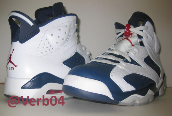 Air Jordan Vi Olympic 2012 Detailed Images 9