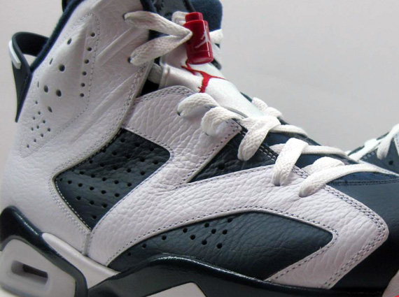 Air Jordan VI ‘Olympic’ 2012 – Detailed Images