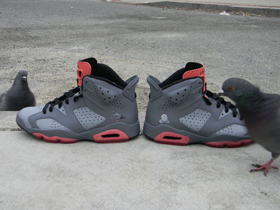 Air Jordan Vi Pigeon Customs By Impeccable Scoop 2