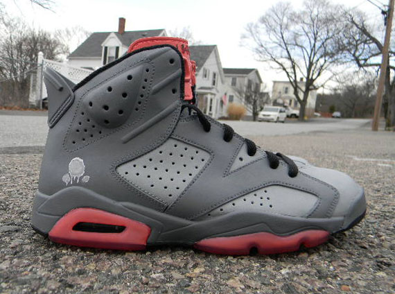 Air Jordan Vi Pigeon Customs By Impeccable Scoop 3