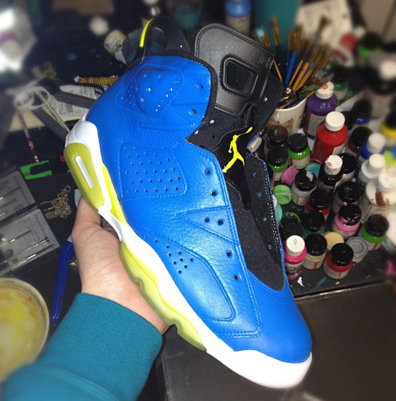 Air Jordan Vi Sprite Customs By El Cappy 1