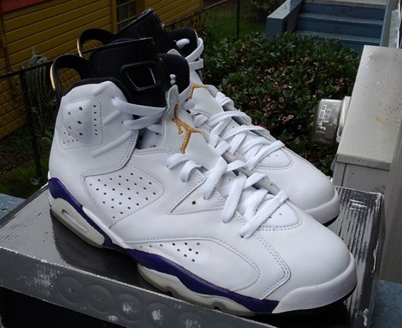 Air Jordan Vi University Of Washington Customs 3