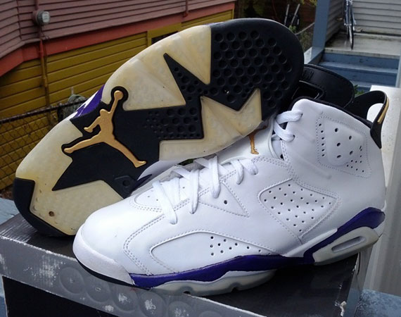 Air Jordan Vi University Of Washington Customs 4