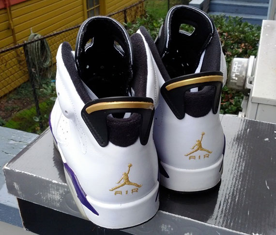 Air Jordan Vi University Of Washington Customs 5