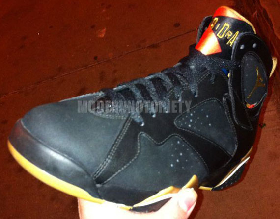 Air Jordan Vii Gold Medal Sample 5