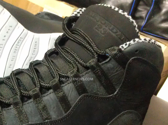 Air Jordan X Stealth Detailed Look 11