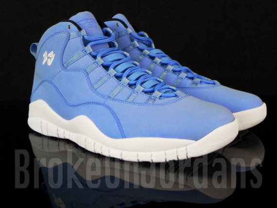 Air Jordan X Uni Blue Sample 7